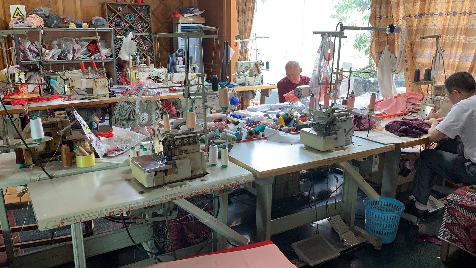 Bimeini sewing workshop with production lines